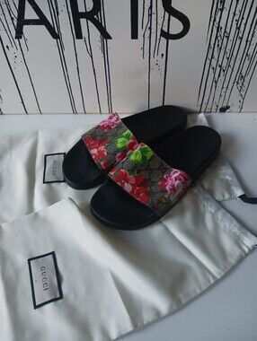 Gucci Floral Blooms Slide ,sandals Size 44/11